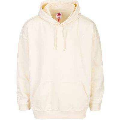Kappa Felpa Con Cappuccio Basic Bianco Uomo S Kappa Felpa Con Cappuccio Basic Bianco Uomo S