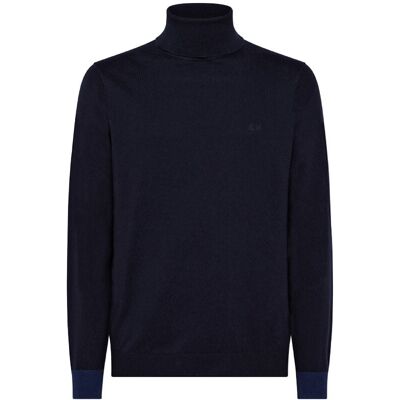 Sun68 Sun 68 Maglione Dolcevita Blu Uomo M Sun68 Sun 68 Maglione Dolcevita Blu Uomo M