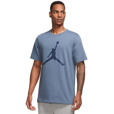 Nike T-Shirt Big Logo Jordan Blu Uomo L Nike T-Shirt Big Logo Jordan Blu Uomo L