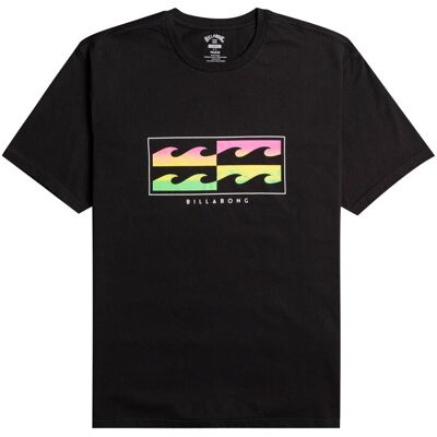 Billabong T-Shirt Mare Logo Nero Uomo S Billabong T-Shirt Mare Logo Nero Uomo S