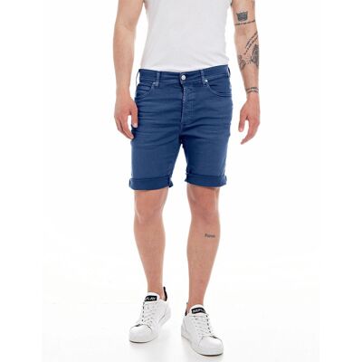 Replay Bermuda Tasche Blu Uomo 33 Replay Bermuda Tasche Blu Uomo 33