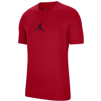 Nike T-Shirt Jordan Logo Rosso Uomo L Nike T-Shirt Jordan Logo Rosso Uomo L