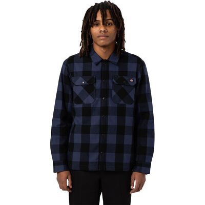 Dickies Camicia Sacramento Con Orsetto Blu Uomo S Dickies Camicia Sacramento Con Orsetto Blu Uomo S