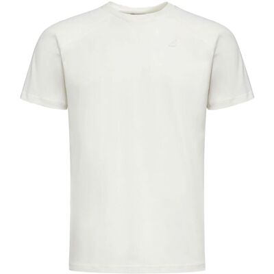 K-Way T-Shirt Edwing Bianco Uomo S K-Way T-Shirt Edwing Bianco Uomo S