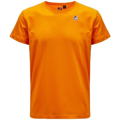K-Way T-Shirt Le Vrai Arancio Uomo S K-Way T-Shirt Le Vrai Arancio Uomo S