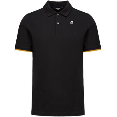 K-Way Polo Vincent Nero Uomo S K-Way Polo Vincent Nero Uomo S
