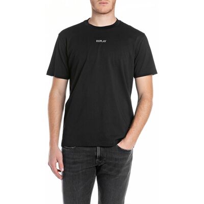 Replay T-Shirt Logo Piccolo Nero Uomo M Replay T-Shirt Logo Piccolo Nero Uomo M