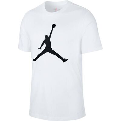 Nike T-Shirt Big Jordan Bianco Nero Uomo XL Nike T-Shirt Big Jordan Bianco Nero Uomo XL