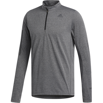 ADIDAS maglia running hzip own nero uomo XL ADIDAS maglia running hzip own nero uomo XL