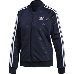 ADIDAS ORIGINALS felpa donna zip track top or nero 42