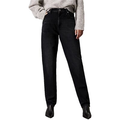 Calvin Jeans Mom Nero Donna 26 Calvin Jeans Mom Nero Donna 26