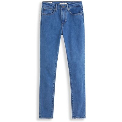 Levi's Jeans 721 Hr Skinny Blu Scuro Donna 29 Levi's Jeans 721 Hr Skinny Blu Scuro Donna 29