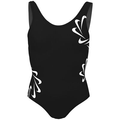 Nike Costume Intero Nero Bambina M Nike Costume Intero Nero Bambina M