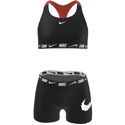 Nike Bikini Top Nero Bambina S Ragazzo Nike Bikini Top Nero Bambina S Ragazzo