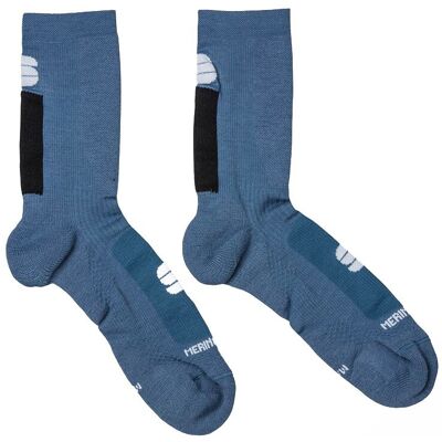 Sportful Calze Ciclismo Merino Wool 18 Blu S Sportful Calze Ciclismo Merino Wool 18 Blu S