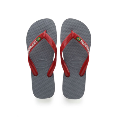Havaianas Infradito Mare Brasil Logo Grigio Unisex BRASIL 33/34 EUR 35/36 Havaianas Infradito Mare Brasil Logo Grigio Unisex BRASIL 33/34 EUR 35/36