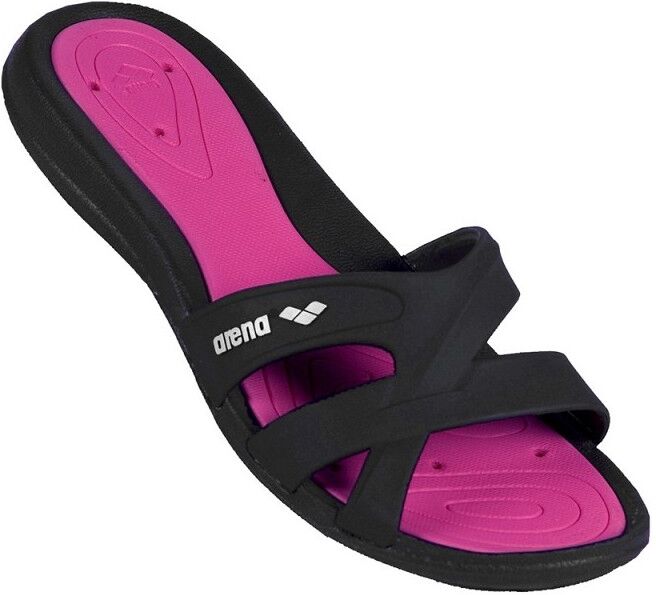 Arena Ciabatte Athena Nero Fucsia Donna EUR 42 Arena Ciabatte Athena Nero Fucsia Donna EUR 42
