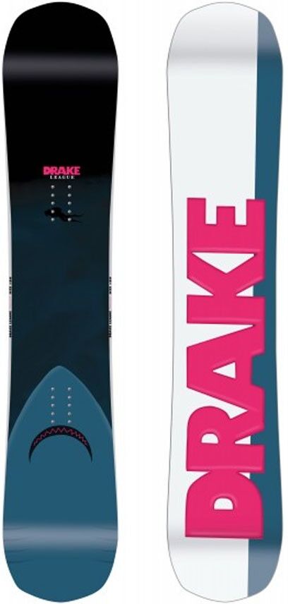 Drake Tavola Snowboard League Blu Fucsia Uomo 152 cm