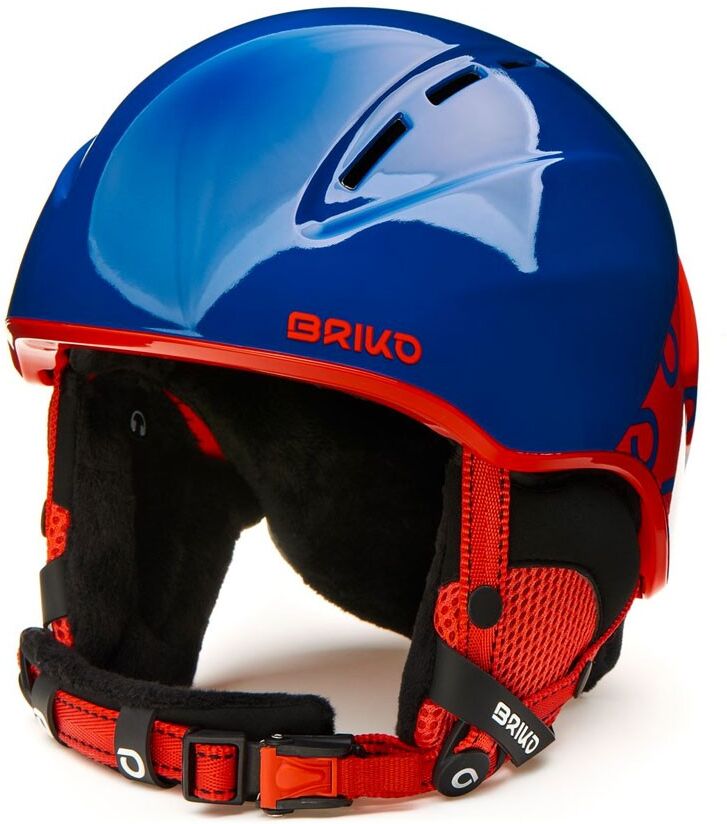 Briko Casco Sci Kodiakino Shiny Blu Red Bambino 48/52 Briko Casco Sci Kodiakino Shiny Blu Red Bambino 48/52