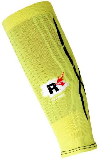 R-evenge Calze Palestra a Compressione Giallo Fluo Nero Uomo L R-evenge Calze Palestra a Compressione Giallo Fluo Nero Uomo L
