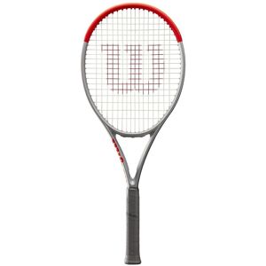 Wilson Clash 100 Pro Argento Argento Rosso Racchetta Tennis Uomo L2