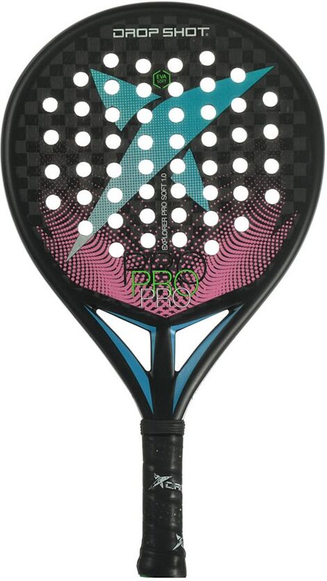 Drop Shot Dropshot Explorer Pro Soft 1.0 Nero Azzurro Racchetta Padel Uomo TU