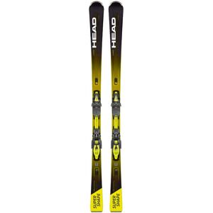 Head Supershape E-Speed con attacco Pr12 Gw Nero Giallo Sci Alpino Uomo 177 cm