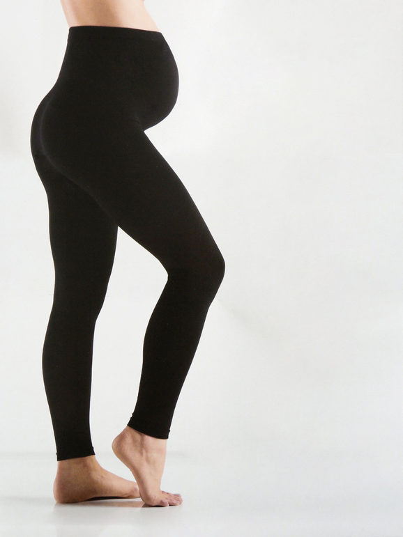 Bellissima Maternity Leggings donna elasticizzati Leggings donna Nero taglia L/XL