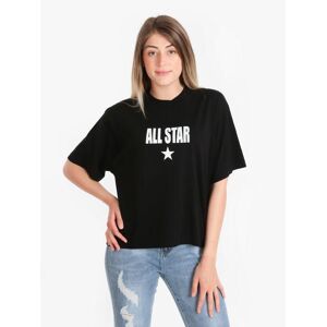 Converse t-shirt donna in cotone T-Shirt e Top donna Nero taglia XS