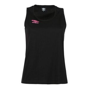 Umbro Canotta donna sportiva in cotone T-Shirt e Top donna Nero taglia S