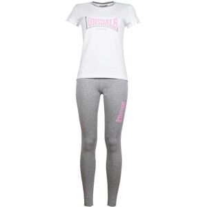 Lonsdale Completo sportivo donna in cotone Tute Sportive donna Bianco taglia M