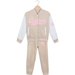 Miss Brum Completo spotivo da bambina 3 pezzi Tute Sportive bambina Beige taglia 10