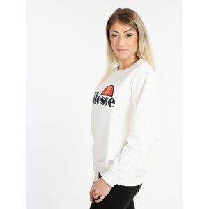 Ellesse Felpa a girocollo in cotone Felpe donna Bianco taglia M