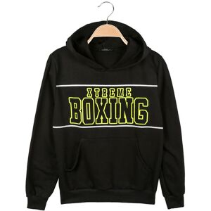 Xtreme Boxing Felpa con cappuccio da ragazzo Felpe bambino Nero taglia 10