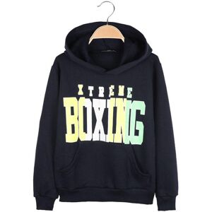 Xtreme Boxing felpa pesante con cappuccio Felpe bambino Blu taglia 10