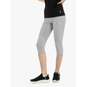 Athl Dpt Leggings donna in cotone 3/4 Pantaloni e shorts donna Grigio taglia L