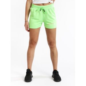 Millennium Shorts sportivi fluo Pantaloni e shorts donna Verde taglia L