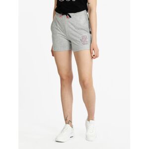 Athl Dpt Shorts sportivi in cotone donna con coulisse Pantaloni e shorts donna Grigio taglia XL