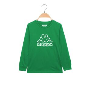 Kappa T-shirt manica lunga da bambino T-Shirt e Top bambino Verde taglia 04