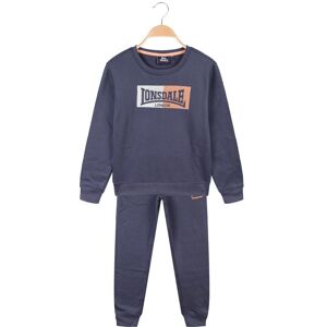 Lonsdale Tuta felpata da bambino 2 pezzi Felpe bambino Blu taglia 08