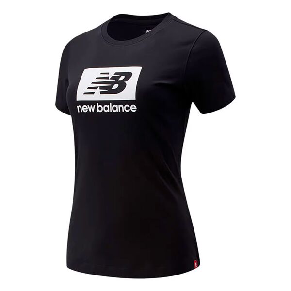 new balance essentials id wt13531 t-shirt donna t-shirt e top donna nero taglia m