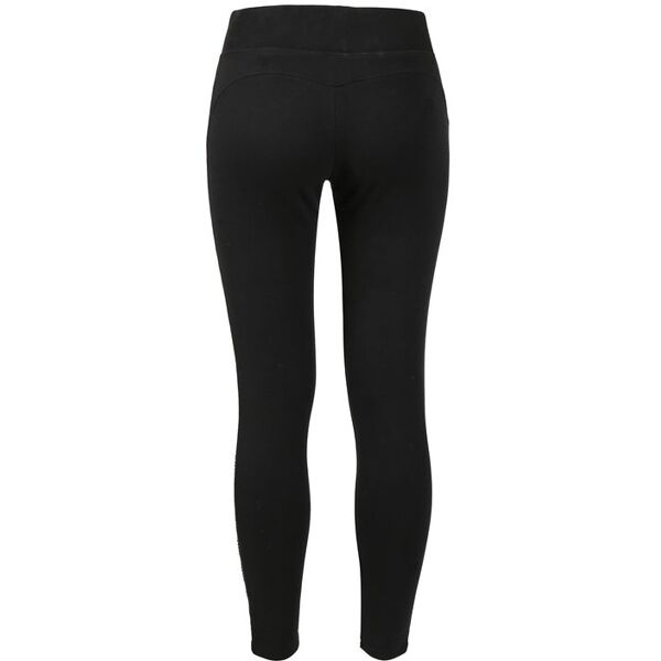 freddy leggings donna 7/8 con interno in cotone felpato pantaloni e shorts donna nero taglia s