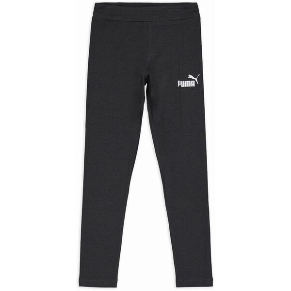 puma leggings donna sportivo a 3/4 con logo glitter pantaloni e shorts donna nero taglia s