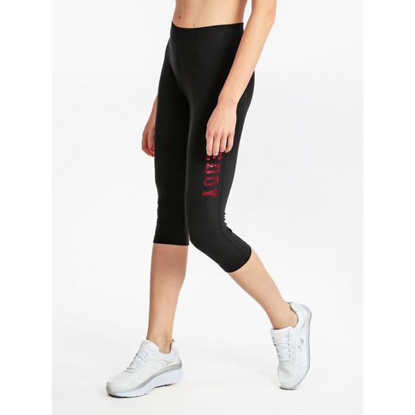 freddy leggings sportivi 3/4 con scritta pantaloni e shorts donna