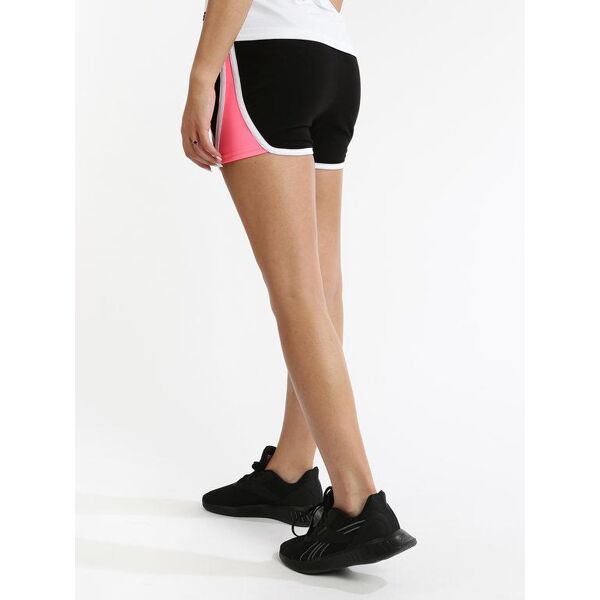 millennium pantaloncini sportivi in cotone pantaloni e shorts donna nero taglia l