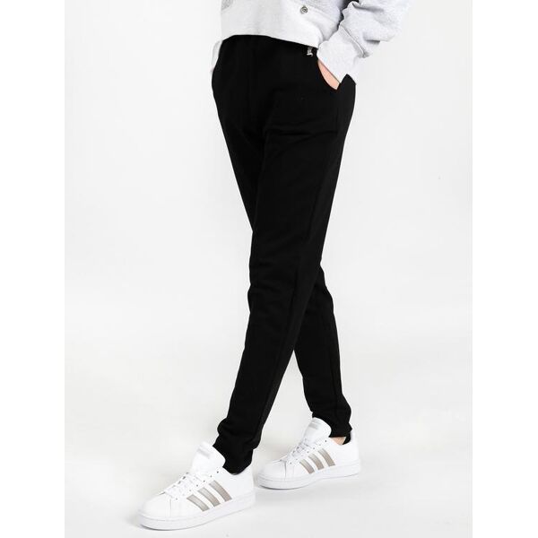 baci & abbracci pantaloni fitness in felpa pantaloni e shorts donna nero taglia s