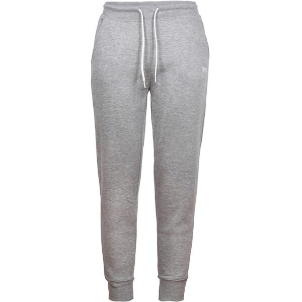 lonsdale pantaloni sportivi con polsini donna pantaloni e shorts donna grigio taglia l