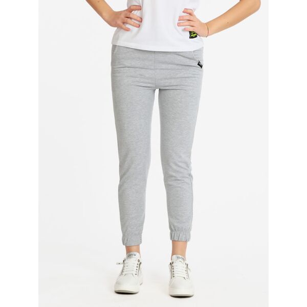 dekuba pantaloni sportivi donna con polsino pantaloni e shorts donna grigio taglia m