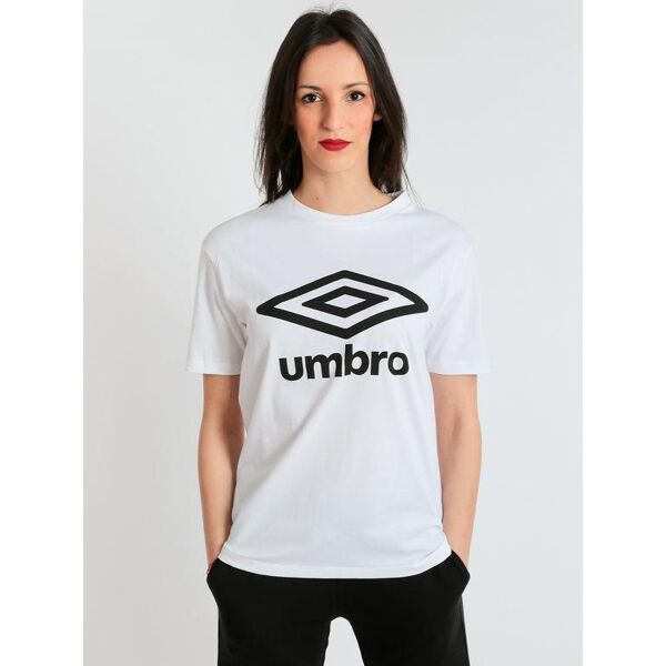 umbro t-shirt donna mezze maniche t-shirt e top donna bianco taglia l