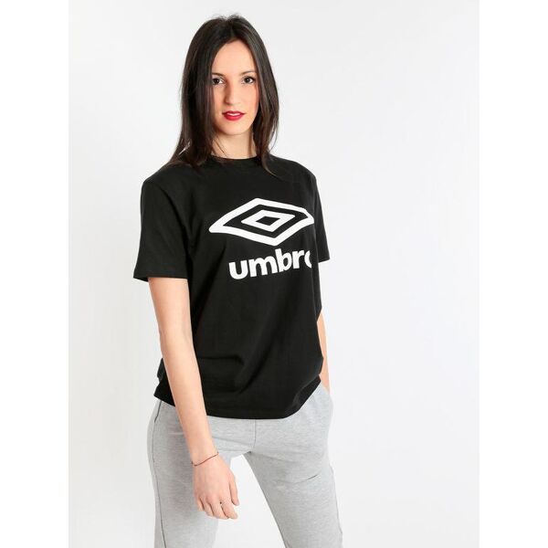 umbro t-shirt mezze maniche t-shirt e top donna nero taglia m